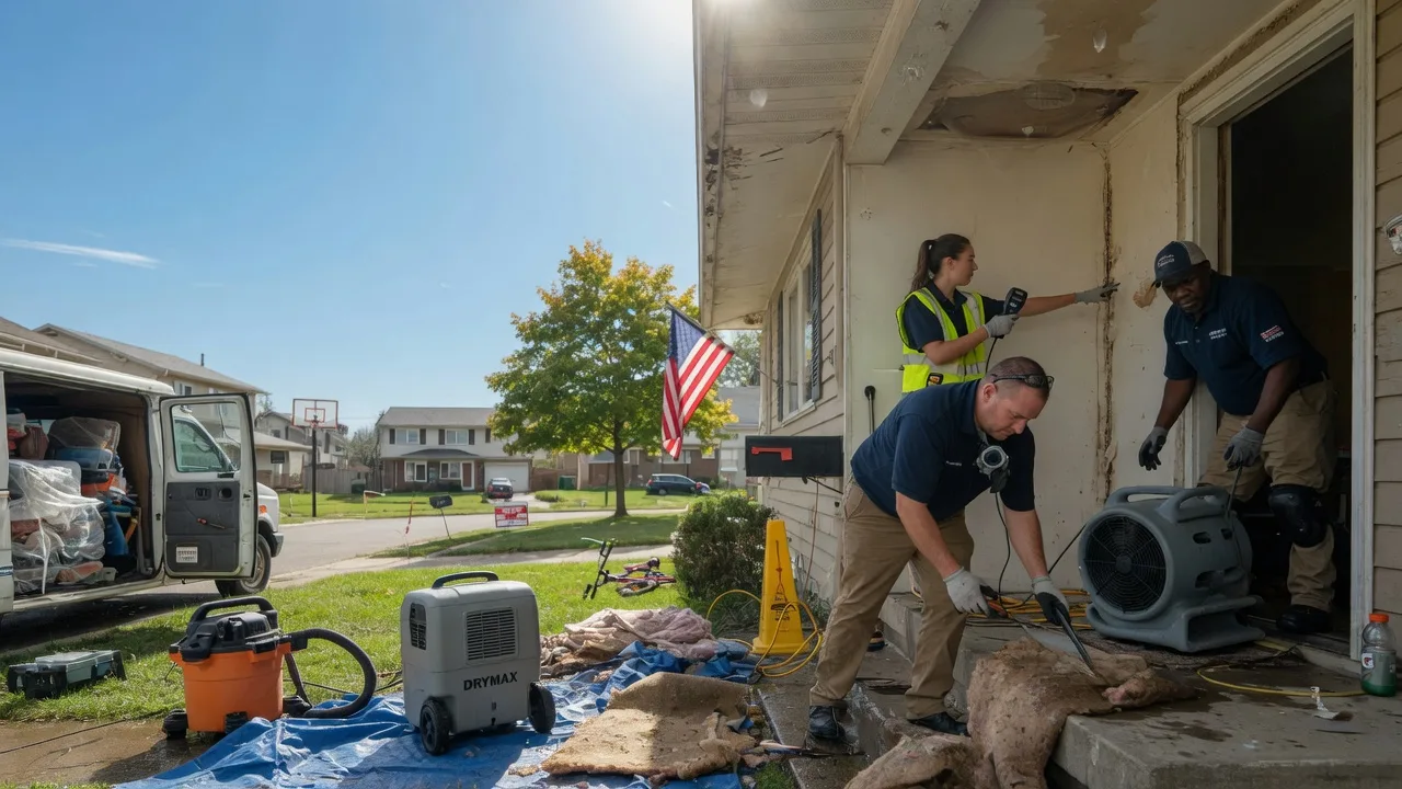 Water Damage Restoration in Elrama, PA near me